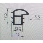 20 M. Çelik Kapı Contası Kalın İzolasyon-Yalıtım Fitili Çlk-21 380253520