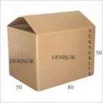 50X80X50 Çift Oluk Mukavva Koli, Karton Kutu,Carton Box-Cardboard
