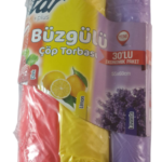 Büzgülü Çöp Torbası 3 Adet 10 Lu 50 X 60 Cm
