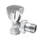 Eca 1/2" Rv3 Krom Köşe Ve Düz Radyatör Valfi