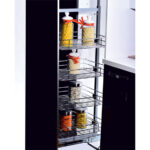 Lüks Kiler Sistemi 110-125 cm arası 4 li sepet, Genişlik-18 cm.