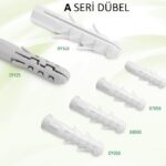 Plastik Dübel- Plastic Anchor 10 Lu-10X45 MM-A Seri