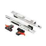 Samet Smart Kısmi Tek Açılım Frenli Çekmece Rayı 35 - 40 - 45 - 50 CM